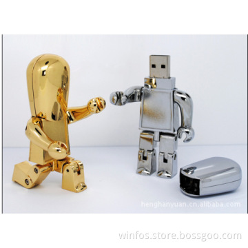 Metal Robot USB Disk